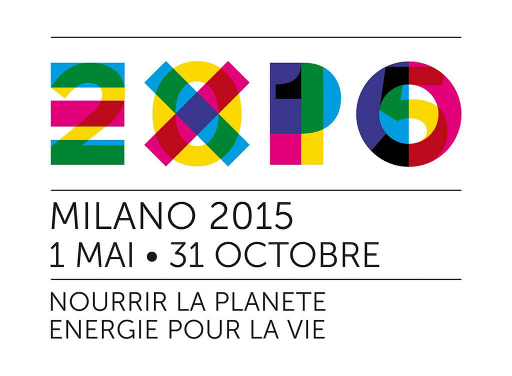 Milan - Logo Exposition Universelle 2015