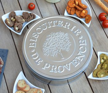 Biscuiterie de Provence - Boîte métallique détail