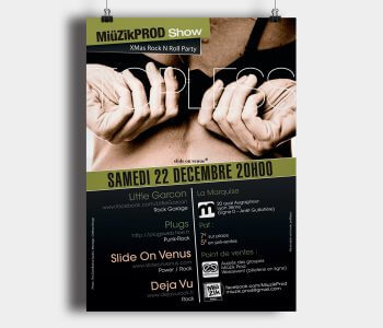 Miüzik Prod - Flyer Topless