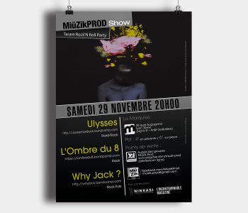 Miüzik Prod - Flyer Ulysses